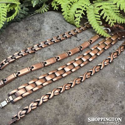 Copper Magnetic Chain Bracelet