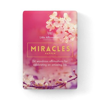 Affirmation Boxed Cards - Miracles Happen