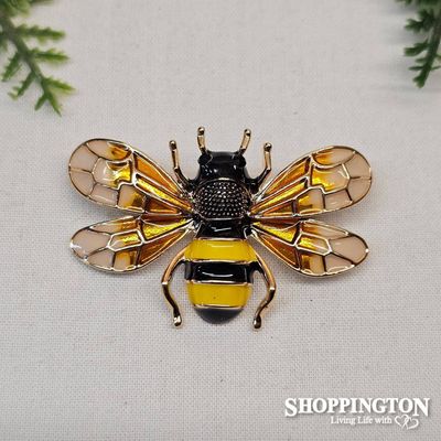 Brooch - Golden Bee