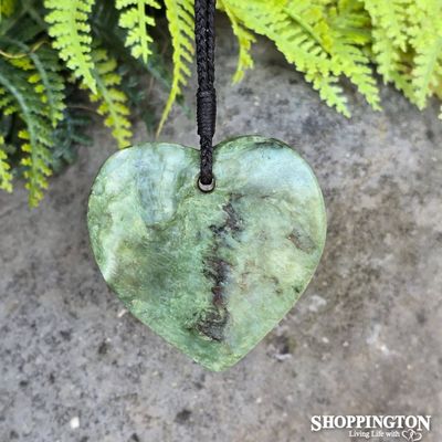 Pounamu - Heart Large 50mm