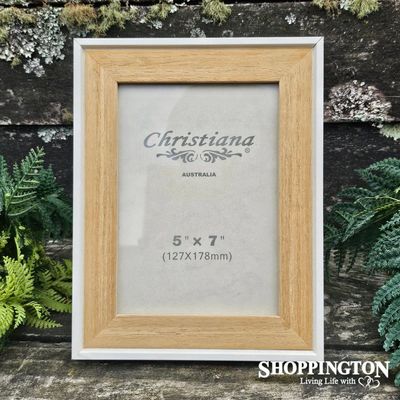 Photo Frame - Wooden Woven