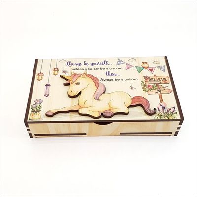 Unicorn Trinket Box Large