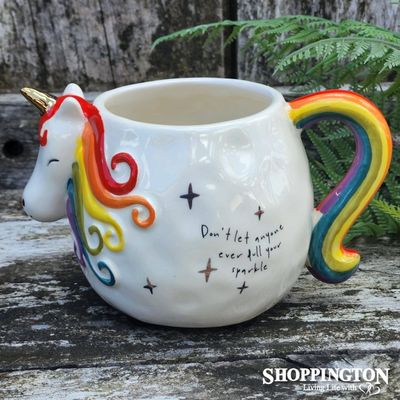 Ceramic Mug - Folk Unicorn