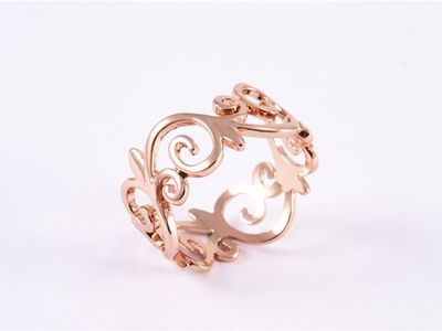 Ring - Rose Gold Koru Ring