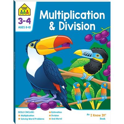School Zone - Multiplication &amp; Division 8-10years