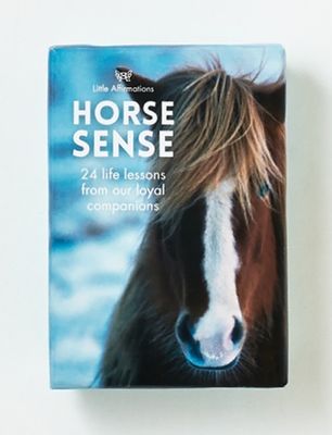 Affirmation Boxed Cards - Horse Sense