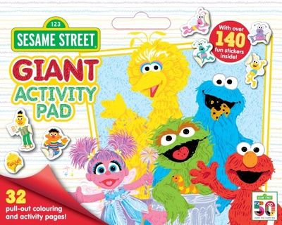Giant Activity Pad - Sesame Street