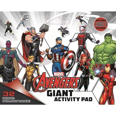 Giant Activity Pad - Avengers