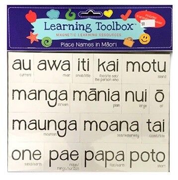 Learning Toolbox Magnets / Te Reo Maori Place Name