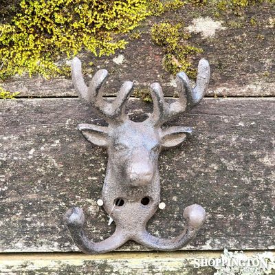 Cast Iron Stag Hook