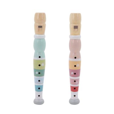 Colourful Wooden Recorder