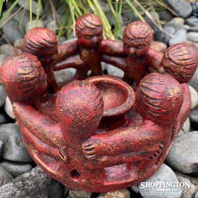 Pottery Circle of Friends 25cm / Red