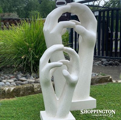 Garden Sculpture - Terrazzo - Hands 66cm