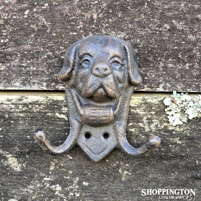 Cast Iron Dog Double Hook