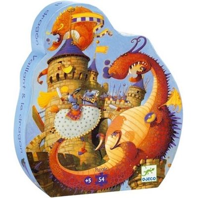 Djeco - Vaillant &amp; The Dragon Puzzle