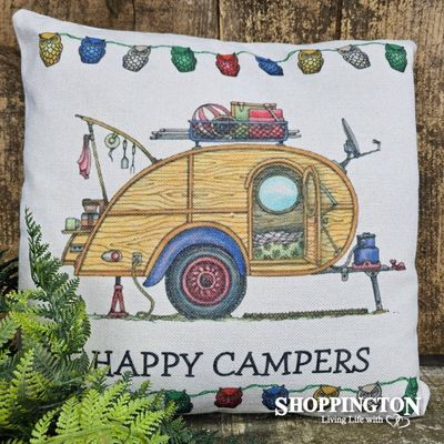 Cushion - Happy Campers Vintage