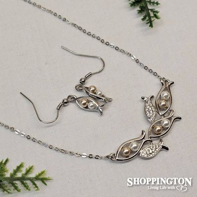 Necklace - Pearl Fish Set