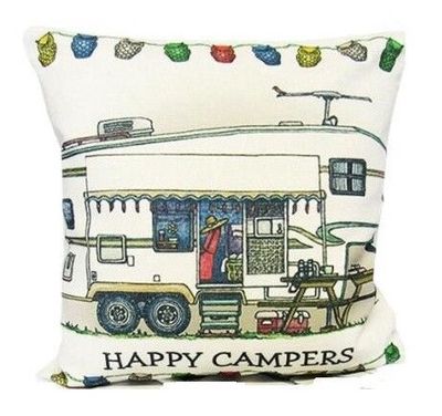 Cushion - Happy Campers Mother Ship