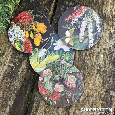 NZ Flora, Fauna &amp; Birds Coasters