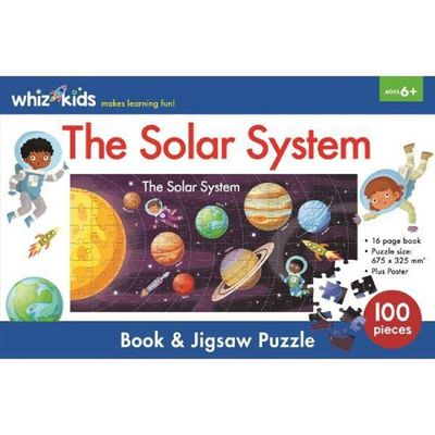 Whiz Kids Book &amp; Jigsaw Puzzle - The Solar System