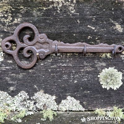 Cast Iron Decorative Key Hook