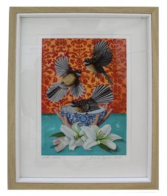 Angie Dennis - Framed Print - With Love