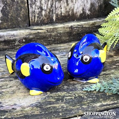 Salt &amp; Pepper - Blue Tang Fish