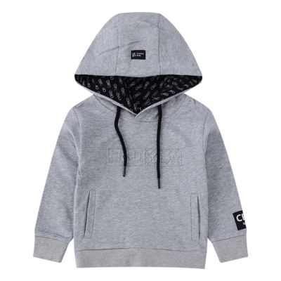 Cracked Soda - Zane Embossed Hoodie - Marl (available in 6 sizes)