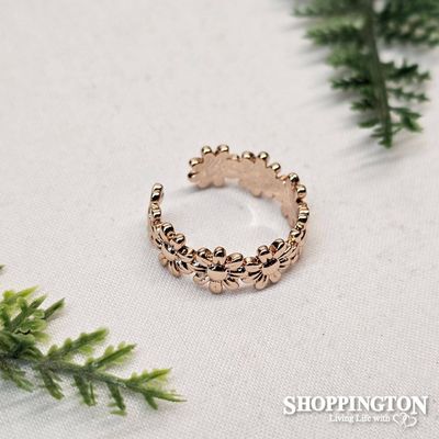 Ring - Rose Gold Daisy