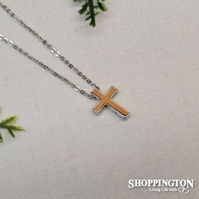 Necklace - Rose Gold Cross