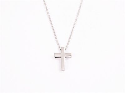Necklace - Silver  Cross