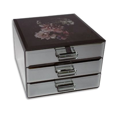 Midnight  Flowers - 2 drawer
