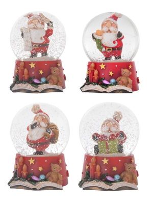 Snow Globe - Happy Santa - 4 styles available