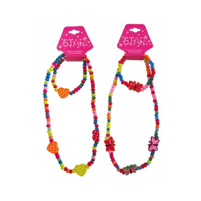 Butterfly or Heart Necklace &amp; Bracelet Set
