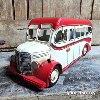 Die Cast Metal Replica Vintage Bus