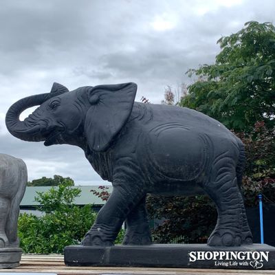 Garden Statue &ndash; Concrete Elephant Standing 97cm