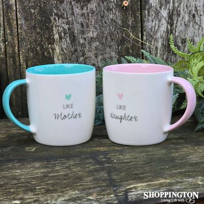 Like Mother Like Daughter Double Mug Set