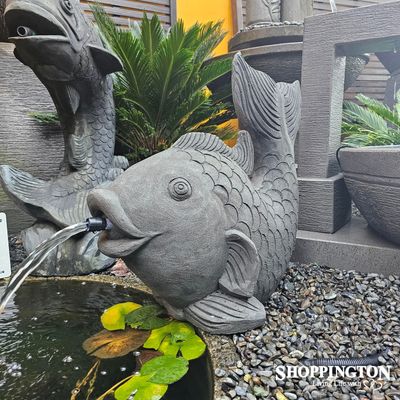 Fish Water Fountain - Concrete Fish 60cm
