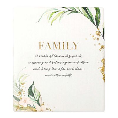 Elegant Greenery Verse -Family