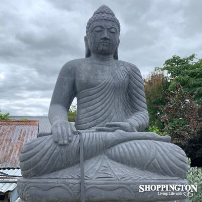 Garden Ornament - Concrete Tranquil Buddha 150cm