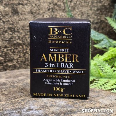 Banks &amp; Co / Amber 3-in-1 Shampoo Shave &amp; Wash