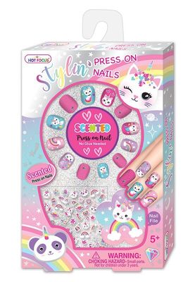 Stylin Press On Nails - Cats
