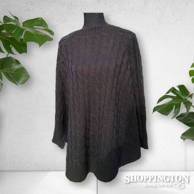 Poncho - Tube Sleeved - Black