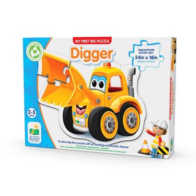 My First Big Floor Puzzle - Vehicle - Digger