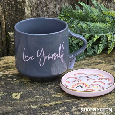 Mug and Coaster Set - Love Yourself