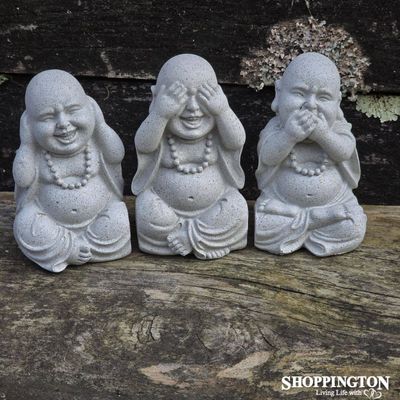 Set of 3 Buddha - Hear/See/Speak No