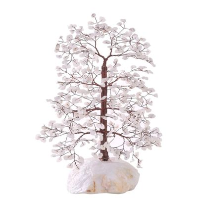 Crystal Tree - White Jade