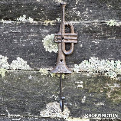 Cast Iron Trumpet Hook