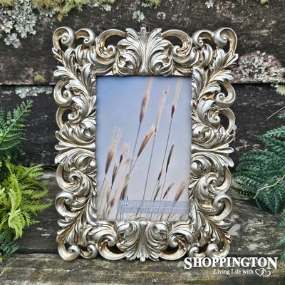 Photo Frame Italian Curl Champagne