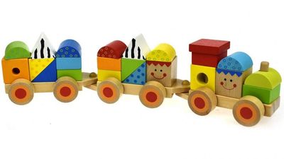 Tooky Toy - Stacking Train
